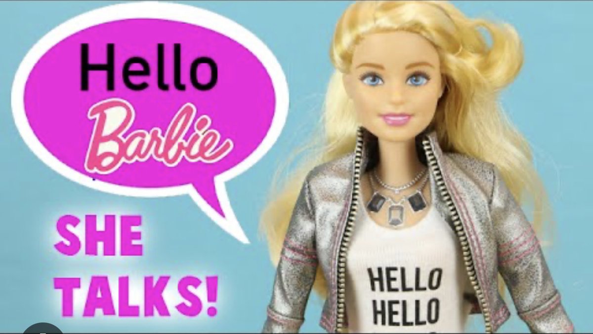 zwaptwit's tweet photo. De dame in mijn bed begroette mij vanochtend met #HelloBarbie. Ik heb de film nog niet gezien, dus geen idee wat ik moest zeggen. Ik weet nu dat het enige goede antwoord HelloBarbie is. Daar had ik Google voor nodig. #AlsDeLampHetDoetIsHetAntwoordGoed https://t.co/HJnrnqmZGW