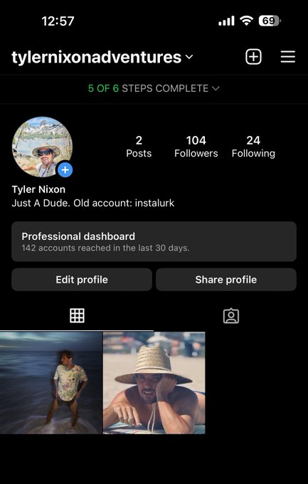 New instagram. https://t.co/Q2zAQRp3T4