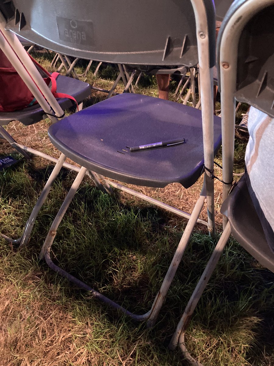 Philip Ratcliff ๐ (@philip_ratcliff) on Twitter photo Seat-saving is at a shocking level this year at @newwineunited but hereโs a <a href="/GWR/">Guinness World Records</a> attempt in the row in front at the smallest โseat-savingโ device <a href="/SoVeryNewWine/">VeryNewWine</a>. Any other entries? <a href="/NewWineEngland/">New Wine</a> Seat-saving is at a shocking level this year at @newwineunited but hereโs a <a href="/GWR/">Guinness World Records</a> attempt in the row in front at the smallest โseat-savingโ device <a href="/SoVeryNewWine/">VeryNewWine</a>. Any other entries? <a href="/NewWineEngland/">New Wine</a>