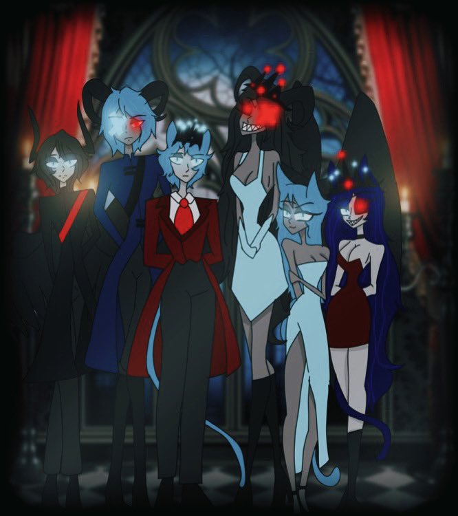 Xot_Devil's tweet photo. Omg is King and Queen is a Family Devil so beautiful is pretty you good😲😭💖❤️
(Father) King Cats Devil
(Mother Exotcist) Queen Exorcistsing
#HazbinHotelOC
#HelluvaBossOC #helluvaboss #digitalart #CatingDevil
#catDevil #SkullDevil #RoseingDevil #Exorcistsing #XotDevil https://t.co/5K95gcy27z