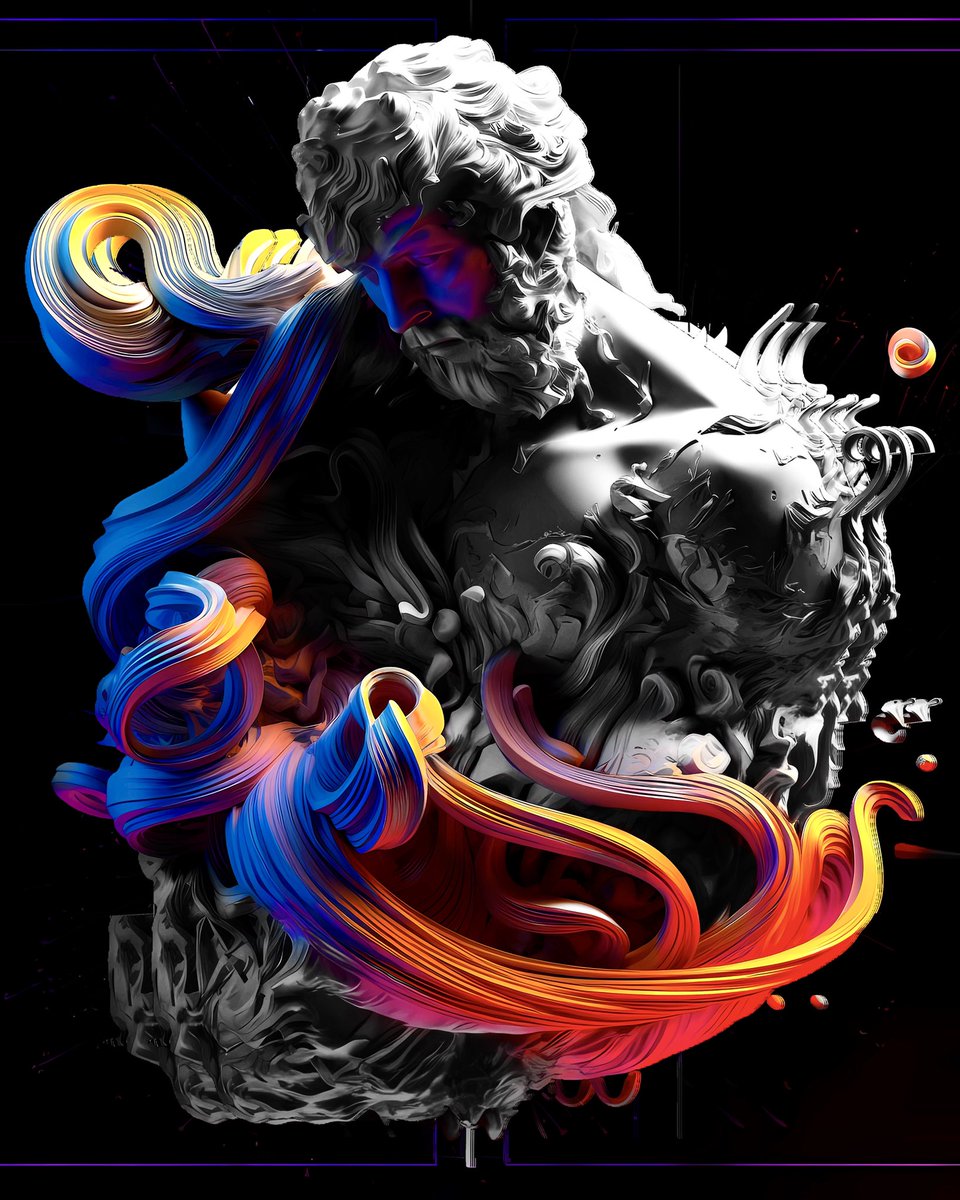 GpredictNFT's tweet photo. GM Fam✊🏼🌏
  Can't help but wonder how these masterpieces connect us to the past. 🌌 They're like time capsules, preserving stories and emotions.

“Interlacing” https://t.co/c1QDSixwtI