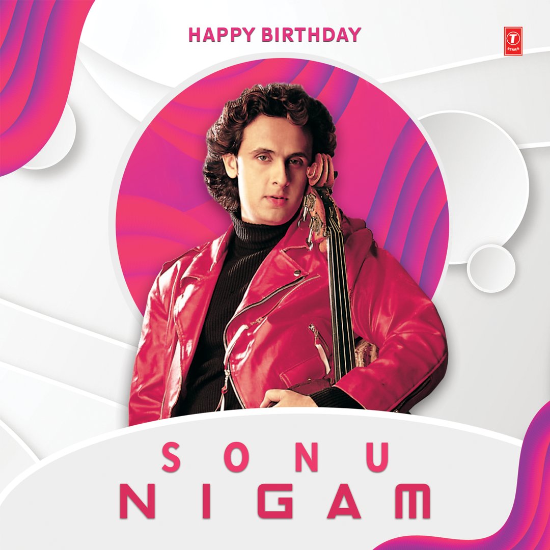 Wishing a very Happy Birthday to the #SonuNigam, whose voice gives life to emotions!

#HappyBirthdaySonuNigam #TSeries
