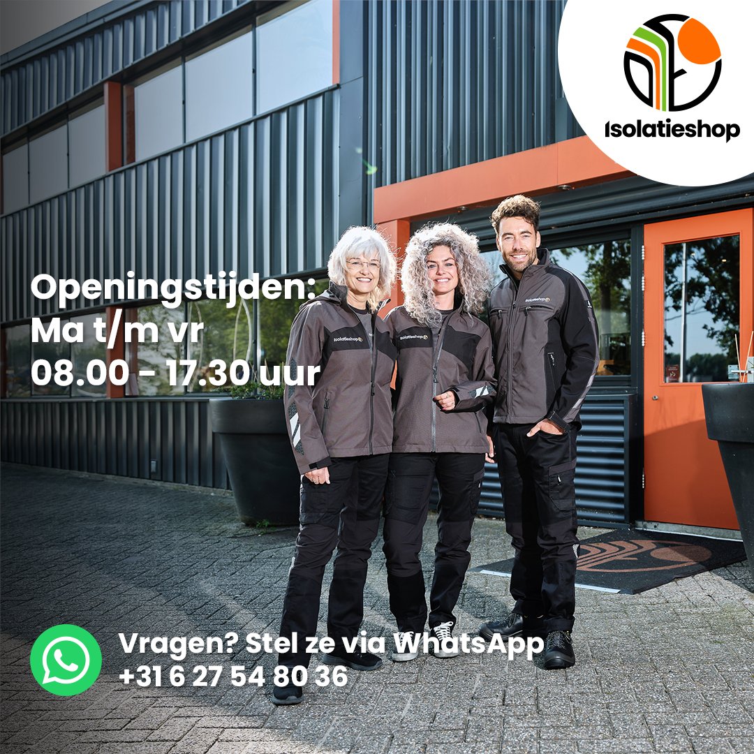 Bouwvak regio Midden is van start! Of je deze zomer nou doorwerkt of je welverdiende rust pakt. Bij de Isolatieshop staan we elke werkdag voor je klaar.

#bouwvak #zomervakantie #bouwvakmidden #isoleren #isolatie #isolatieshop #isolatiemateriaal