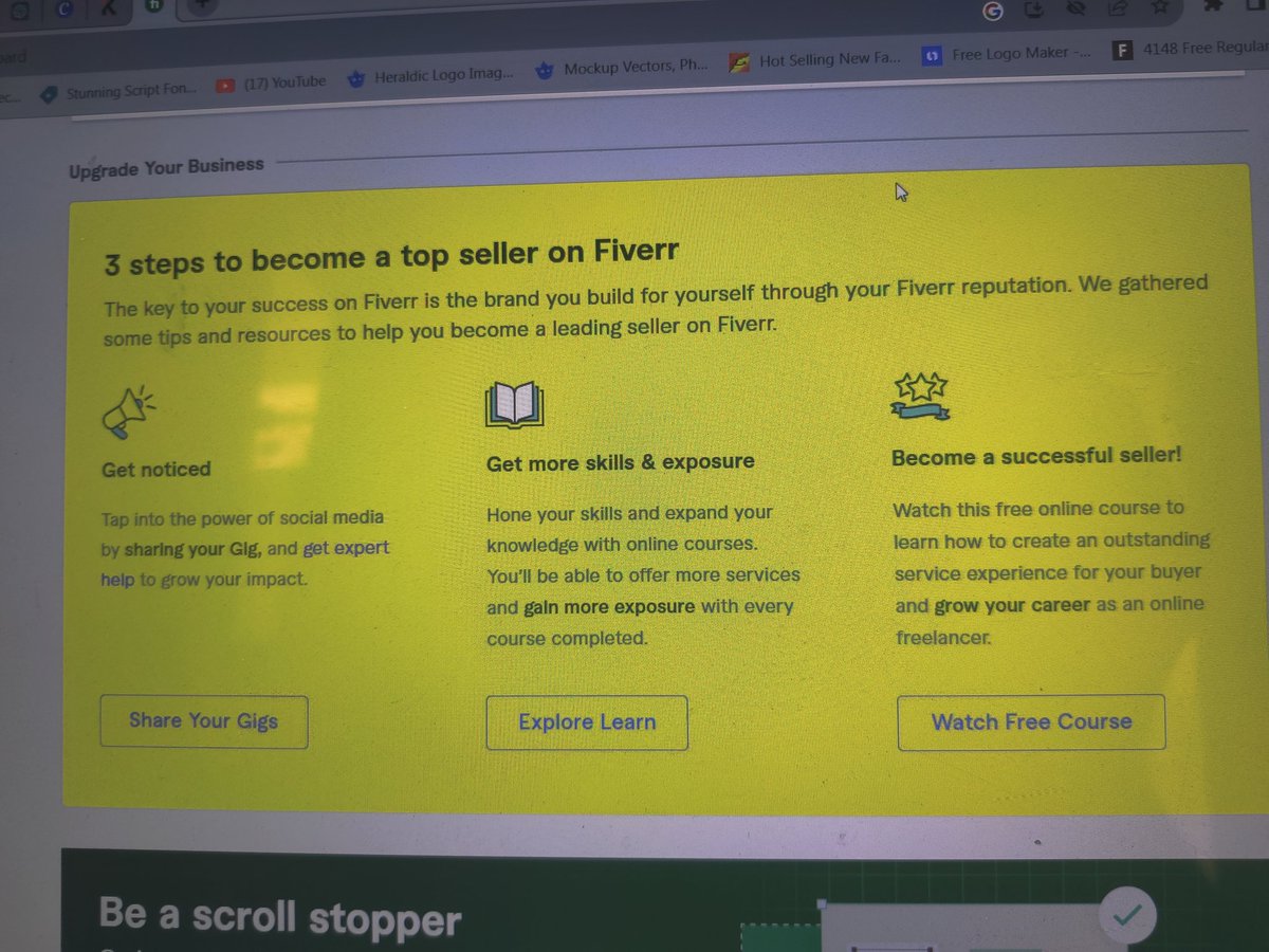MShammas5's tweet photo. @FiverrSupport  
There is a problem in my profile since few days. The way the narrator of the computer is on and the computer assistant guides simultaneously, the same way this problem is coming in the Fiverr profile.I want to do it. This issue is only happening on fiverr. https://t.co/hYuOwffnIS