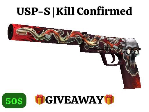 RareCSGOSkins's tweet photo. 🔥 CS:GO GIVEAWAY 🔥

🎁 USP-S | KILL CONFIRMED  ($50)

➡️ TO ENTER:

✅ Follow me 
✅ Retweet
✅Register https://t.co/NCSRmEzyzQ
✅ Tag 2 Friends 

⏰ Giveaway ends in 7 Days ! 

#CSGO #CSGOGiveaway #giveaway #freeskinscsgo #steamcsgo https://t.co/Szgun9hhLt