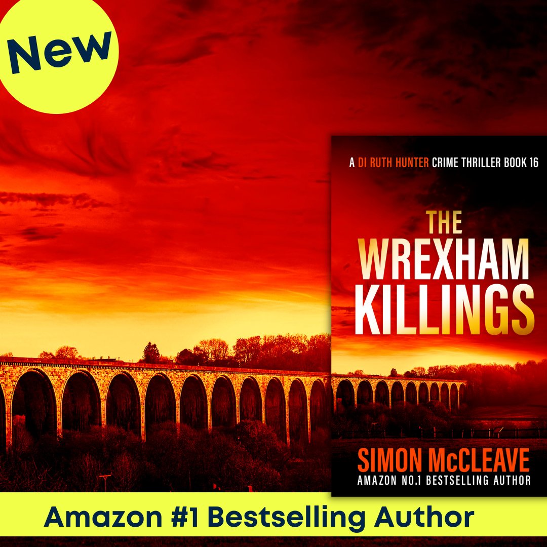 LAUNCH DAY! 'The Wrexham Killings', DI Ruth Hunter #16, is out today. I hope you'll find time to have a read. Here's the link: amazon.co.uk/dp/B0C31HBJDM
#wrexham #wrexhamafc #crimefictionbooks