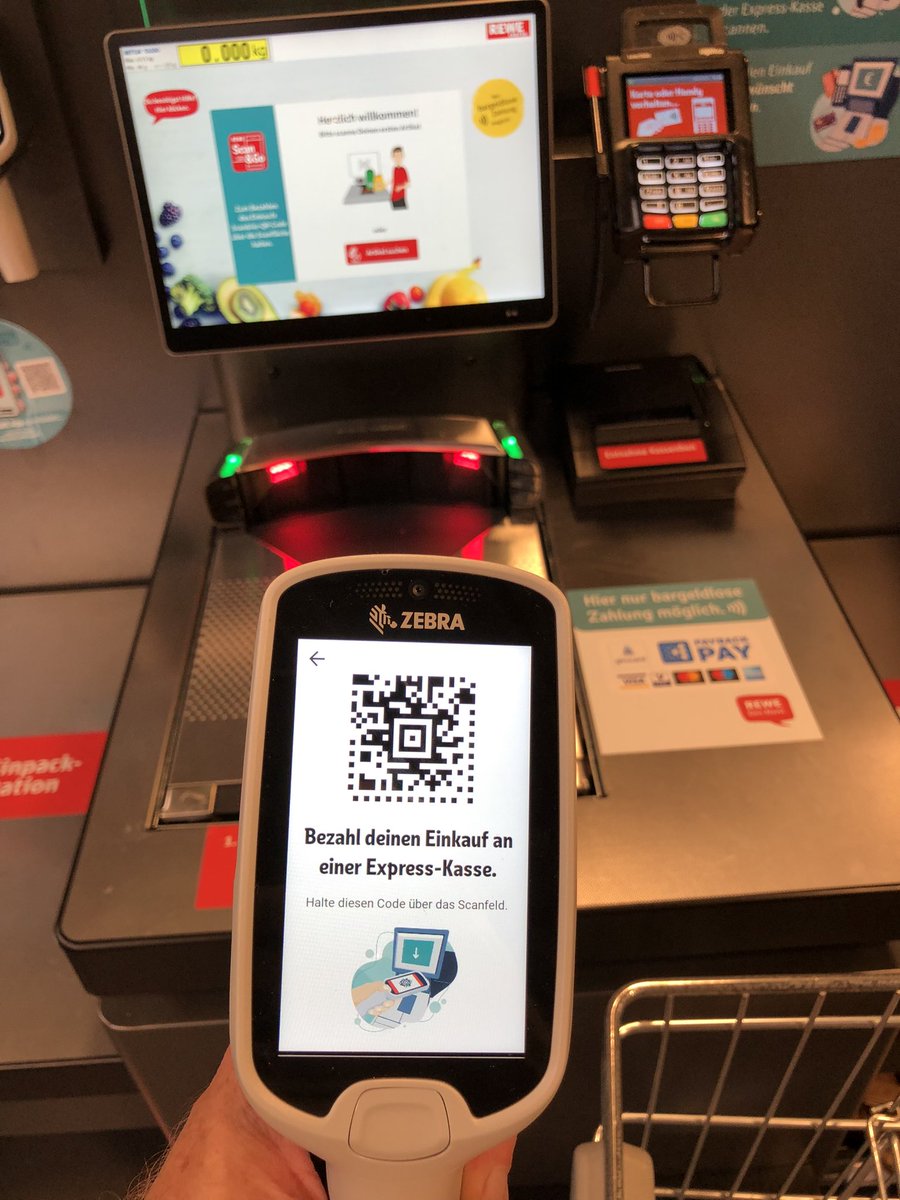 ChristianBeer15's tweet photo. And here is the Rewe solution 6 months later https://t.co/wef03QLlBG