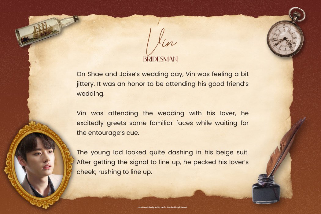 ☀︎ ˖° ⋆ THE GROOM ◟VIN ⋆。˚ ༄ tweet media