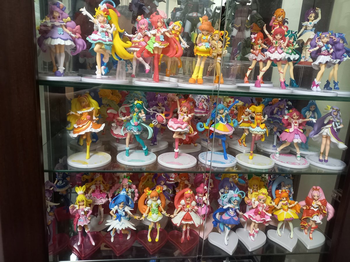 以前スプラッシュスターのキューティーフィギュアを紹介したさいに