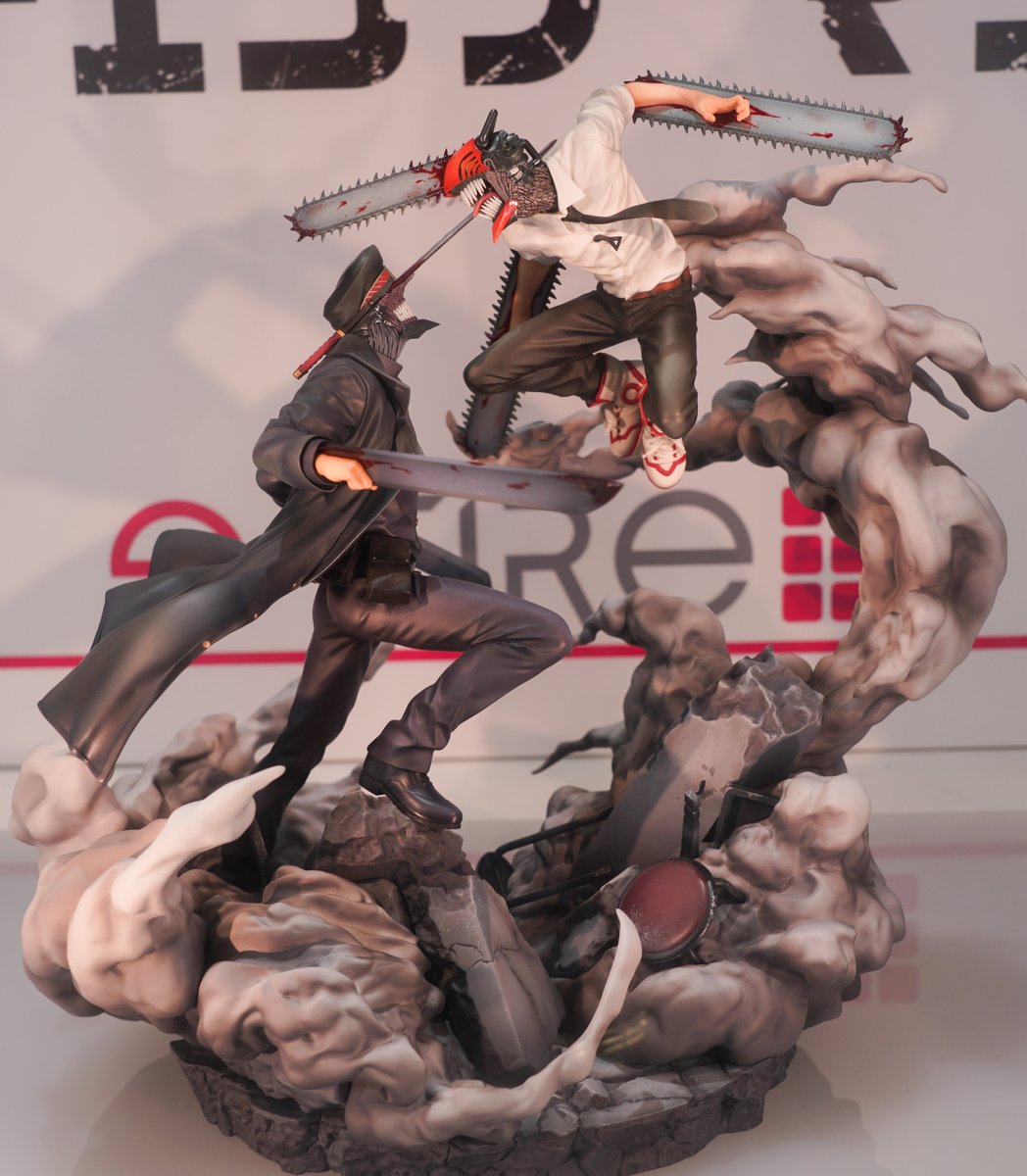 s-fireスーパーシチュエーションフィギュア チェンソーマンvsサムライ