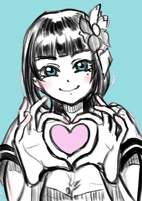 おひさしぶりです。 イラスト毎日投稿は僕の力量では無理がありすぎました・・・ひとまず終了としたいと思います。 今後はなるべく無理にならない範囲で投稿していきますのでよかったら見てやって下さい。 #葵の絵