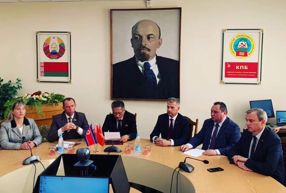 n_volovich_by's tweet photo. 🇧🇾🇰🇵 26 июля принял участие в торжественном собрании, посвященное 70-летию Победы корейского народа в великой Отечественной освободительной войне 1950-1953 г.г., которое прошло в Центральном Комитете Коммунистической партии Беларуси.
#DPRK #Belarus #comparty https://t.co/ESKwuHrlMZ