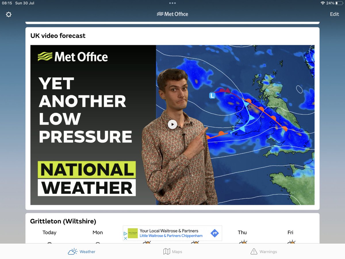LurchSaull's tweet photo. @GrittletonCC @StuartBroad8 @englandcricket Even the @metoffice have had enough… #grumpygroundsman https://t.co/No8Wi8OFHD