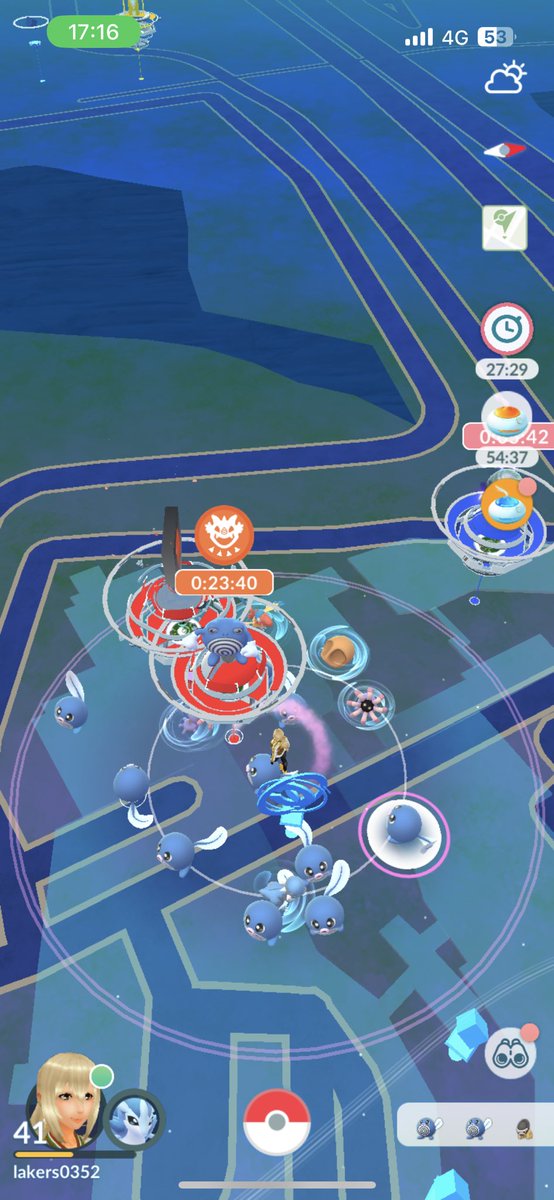 あれ？私の端末ニョロモのコミュニティデイ終わってないんだが笑