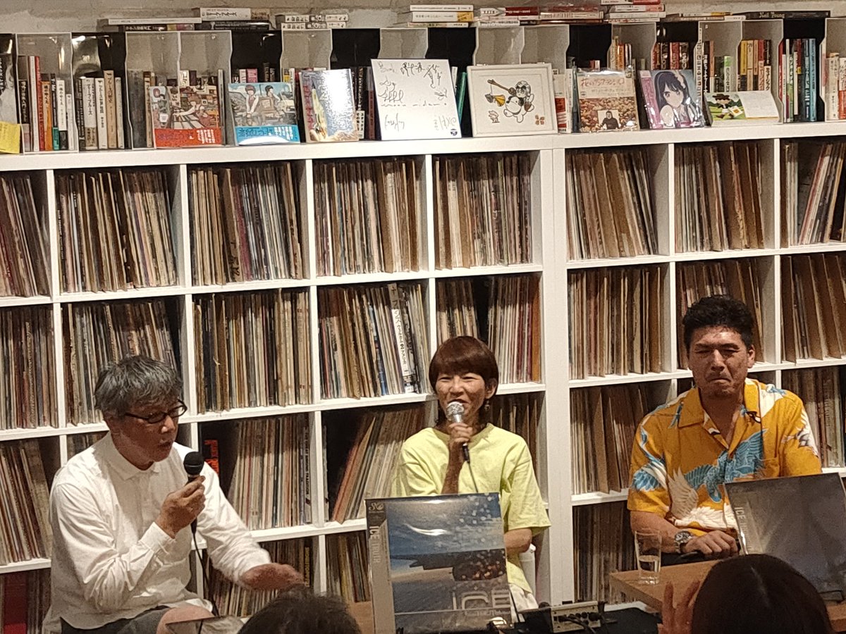 pet70254's tweet photo. #ICEアナログ視聴会 vol2に参加しました。vol.1もそうでしたが、満足度が凄かった...!!
国岡さんや当時のスタッフさんを間近に貴重なトークとともに感じられました。
個人的には #Sausalito Callin' を聴きたかったので選曲されて満足でした。(後でお聞きしたところ国岡さんのチョイスだったそうです) https://t.co/CjZlvjgIsm