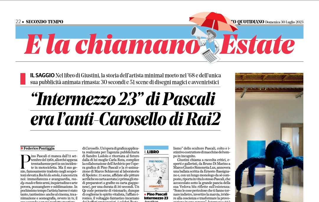 fpontiggia1's tweet photo. Chiedi chi era #PinoPascali. Sul @fattoquotidiano in edicola https://t.co/rI1NXR7KJO