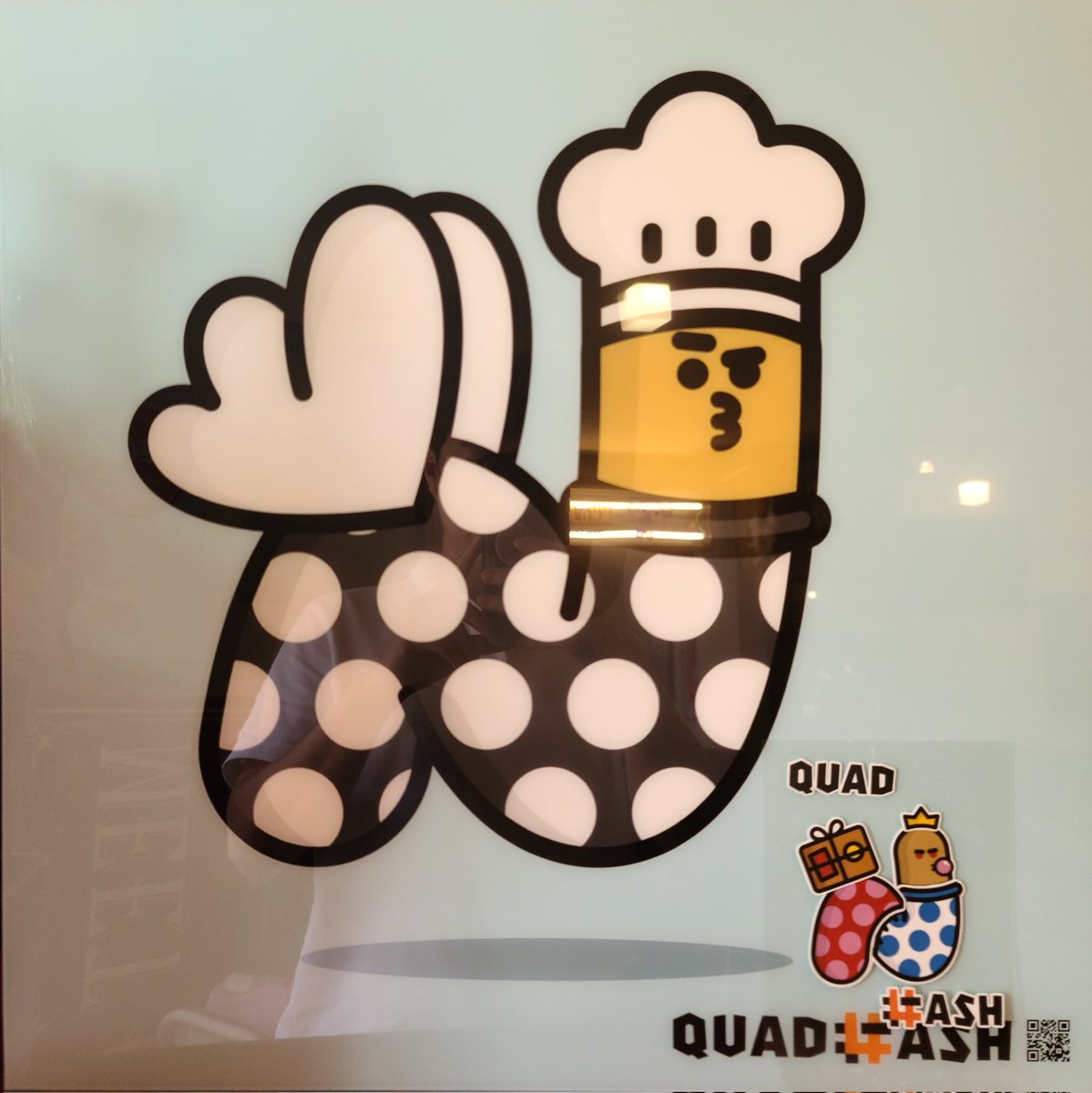 LANDERGO2's tweet photo. QUADHASH 에코 스닉픽 레이드 다녀 왔습니다 귀여운 스티커도 준비되어 있네요 집사람과 데이트도 하고 스닉픽도 보고 즐거운 하루 보냈습니다 다들 레이드 ㄱㄱ 하시죠 #쿼드해시 #레이드이벤트 #꼬알라파이 신포본점 #쿼드해시 에코 https://t.co/1gSJ5WqW6L