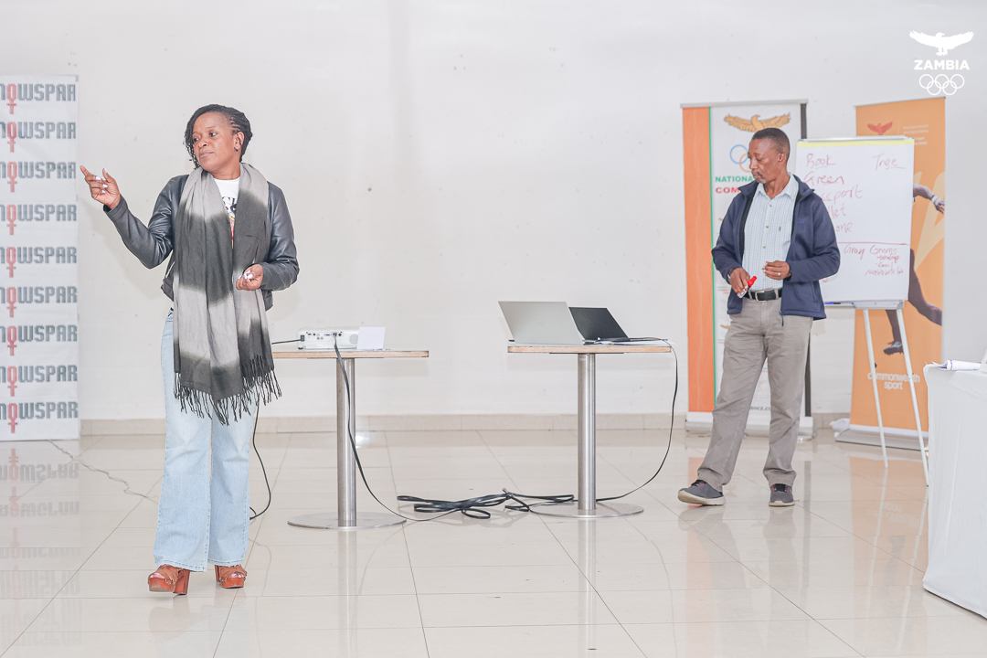 NOC_Zambia's tweet photo. NOCZ and NOWSPAR hosted a successful workshop on gender and safeguarding in sports. The workshop was held from 28-29 July 2023 at OYDC Zambia - Sports Development Centre. 

#genderequality #safeguarding
 #SportsBiz  #Zambia https://t.co/jMIYEQthzi