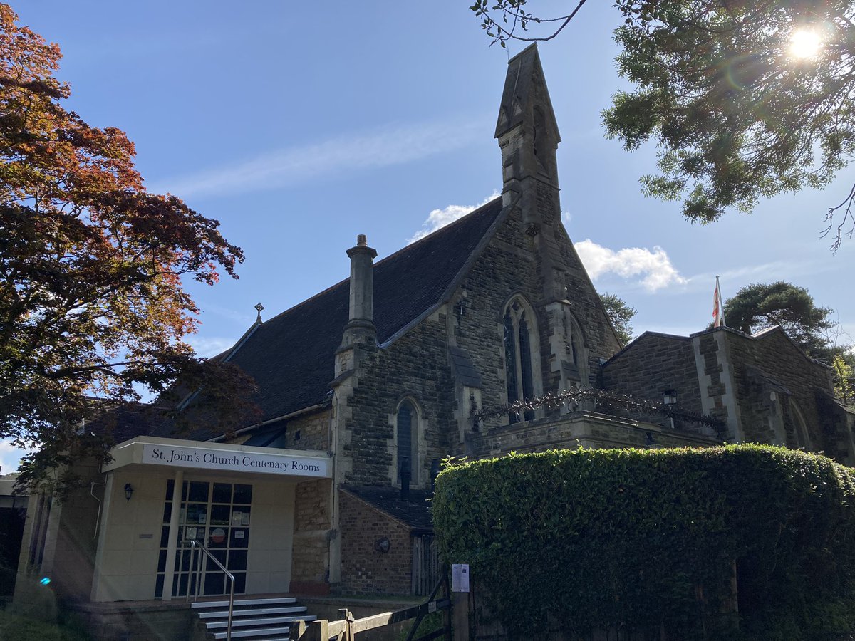 CoslettCarol's tweet photo. Dormansland on a sunny Sunday morning pleased to celebrate with them @BishopSouthwark @RosemarieMallet @MoiraAston https://t.co/WjrQWecPR6