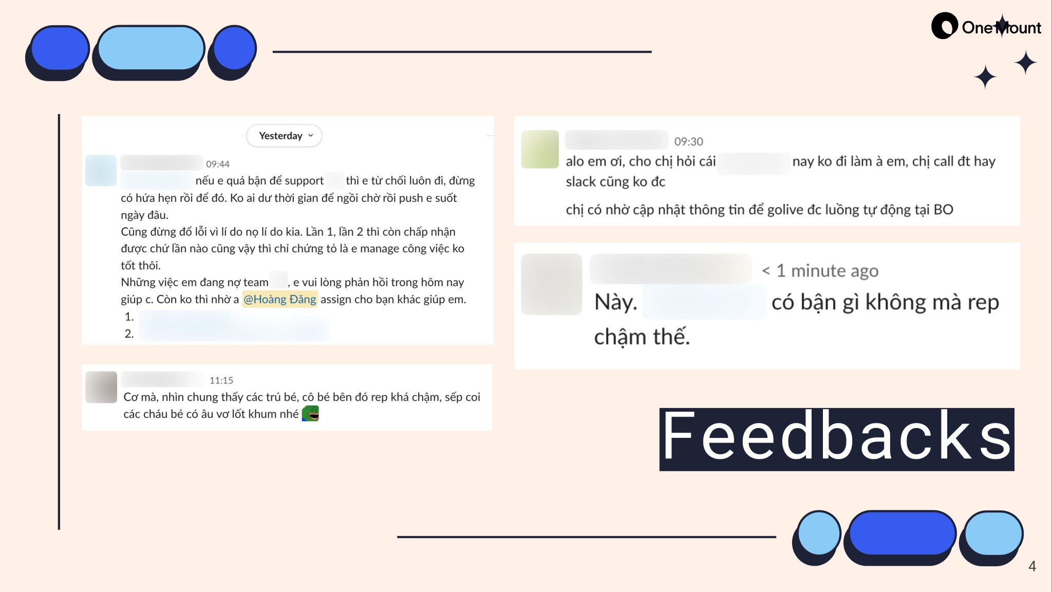 Feedback