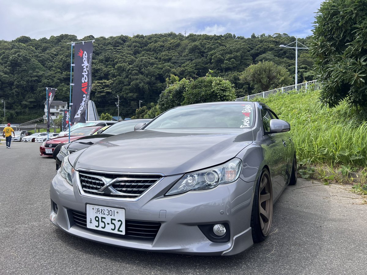 emioshikayky's tweet photo. 今日の蒲郡ラグーナにてチームSociety のイベントへ行ってきました🚘Enshu All Styles のいつメン16台とAbusadu’s のエブリィ7台とシルビアで参加してきました🥰
① https://t.co/pjA6rmRdUE