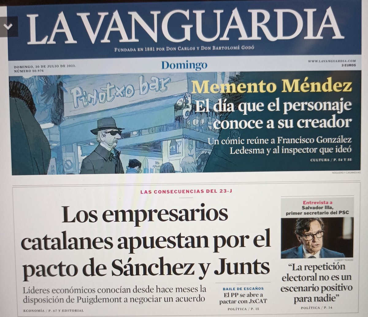 CruzPerella's tweet photo. Pues a pesar de las palabras de #Puigdemont, parece que hace tiempo que hay pasteleo. Los empresarios catalanes prefieren #JxCat + #PSOE y desde esta primavera mantienen contacto con el fugado.
¡Qué vergüenza! https://t.co/syU0oNk7DX