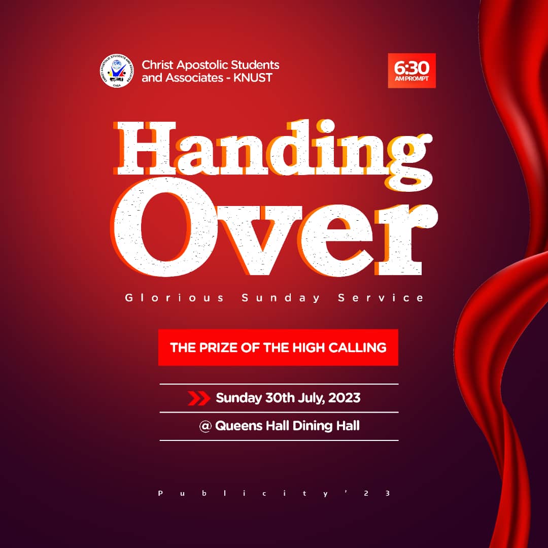 casa_knust's tweet photo. “There's time for everything and every activity under heaven...”
The 2022/23 executives of the church hands over the leadership baton, today.
It's handing over!
#CASASunday https://t.co/1XhYe35lva