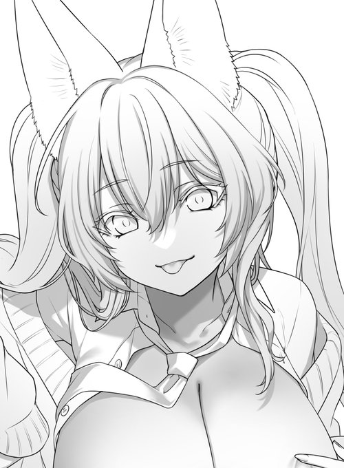 skeb wip✏️可愛いご依頼いただいて塗るの楽しい～!🐣 