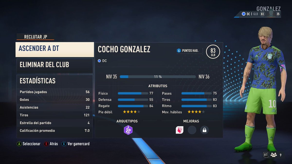 ‼️ NUEVO FICHAJE‼️
Cochokiller Nuevo Delantero de FANFARRONES FC ⚽️
Gracias por tu confianza y esperemos tu entrega al máximo en la cancha COCHÓ🔵🟢

(Fue para lo único que nos alcanzó😢)

#fanfarrones #clubespro #FIFA23 #RauwAlejandro