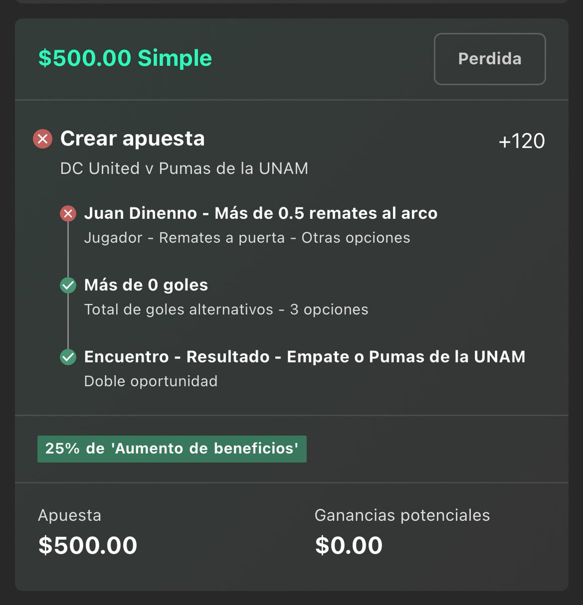 PICK_udo's tweet photo. @NTFer159 Después cambiaron que si el jugador no iba de titular solo se ajustaba el momio y se jugaba con lo que quedaba según estas políticas mencionadas si cambio alguna al menos debería tener una ganadora pero no es así tal parece que lo que quieren es que pierdas siempre @bet365mx https://t.co/d0RMtNdER5