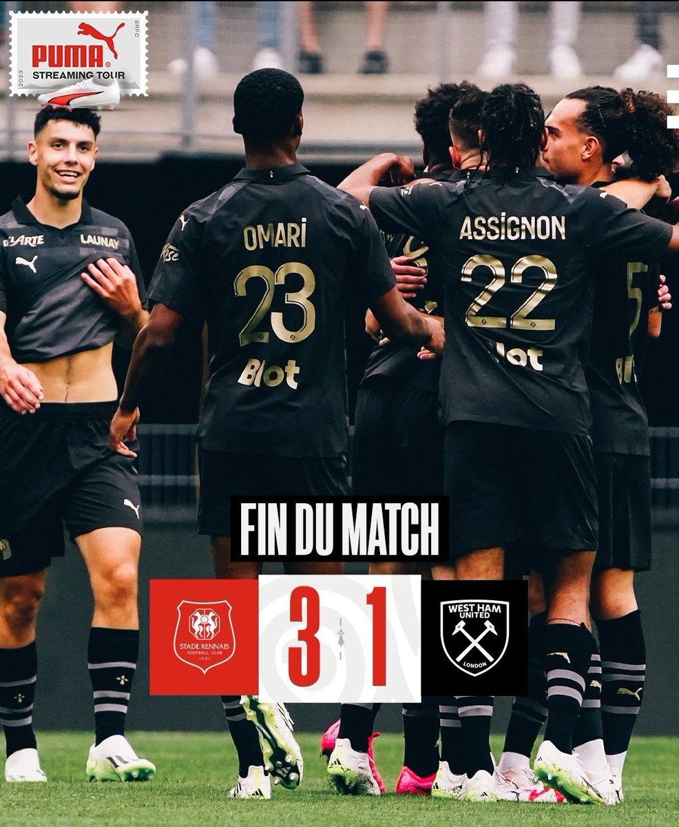 Stef7815's tweet photo. Naturellement j'ai regardé #SRFCWHU
Mon épouse a un intérêt proche de zéro pour le football mais elle a jeté un œil, 10 secondes, à la TV.
"C'est le @staderennais avec les tenues noires et dorées ? C'est joli. Pourquoi ne jouent ils pas toujours avec cette tenue".
J'ai souri 💕 https://t.co/0QkY5UadQx