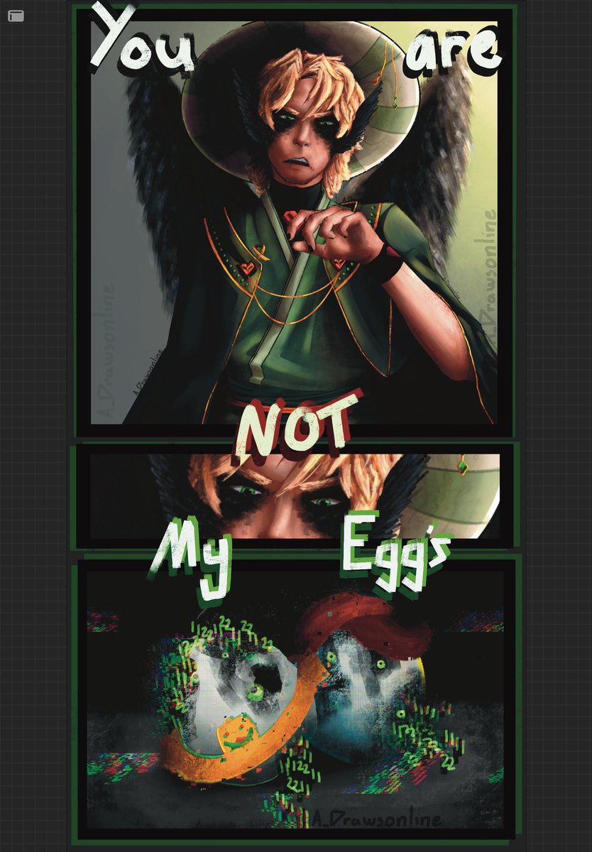 A_Drawsonline's tweet photo. "You are NOT my Egg's."   
[Elections Dinner]

#qsmp #QSMPglobal #qsmpfanart #QSMPDINNER #qsmpelections #qsmpeggs #philzafanart #mcyt #Tallulah #tallulahfanart #ChayanneQSMP #ChayanneFanart #philza #philzaminecraftfanart https://t.co/id1ZgpFzjJ