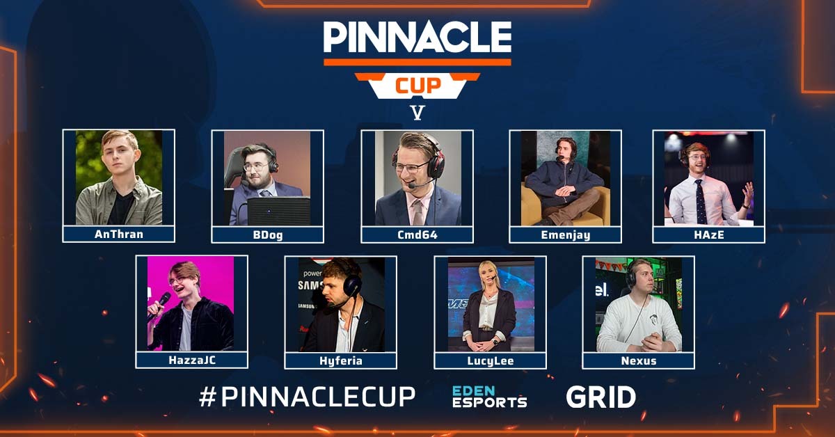 PinnacleEsports's tweet photo. 🚨 Announcement time!! 🚨

Check out our official talent for the #CSGO #PinancleCup V! 👇 https://t.co/B6IF9q0PT2