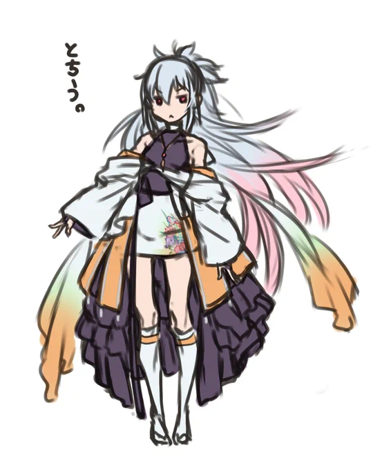 カンナさんver.3 OC wip