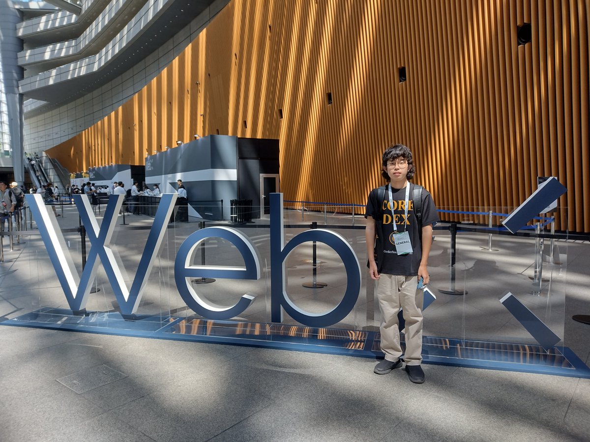Shu_Capsule's tweet photo. I participated in Web X for two days. I had a great time once again, as I was able to talk to many people and exchange contact information. 
It was the best two days for me.
#WebX2023 #WebX https://t.co/c7HXTx0Hn8