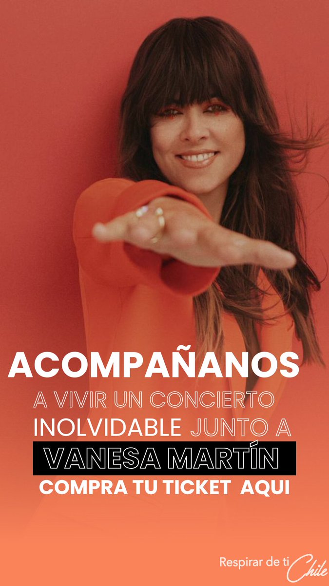 RespirardetiChi's tweet photo. ¡No te pierdas a @vanesamartin_ en Concierto, vuelve con la gira "Placeres y Pecados"! ❤️✖️

🗓 20/Octubre/2023
🕣 21.00 Hrs.
🏤 Teatro Caupolicán. 
🇨🇱 Santiago De Chile.
🎫 Tickets Disponible.

https://t.co/XOAbFxqtxm

@DucampLive @SwingManagement 
@WMChile 
#VanesaMartín https://t.co/sQ0ijdOQJq
