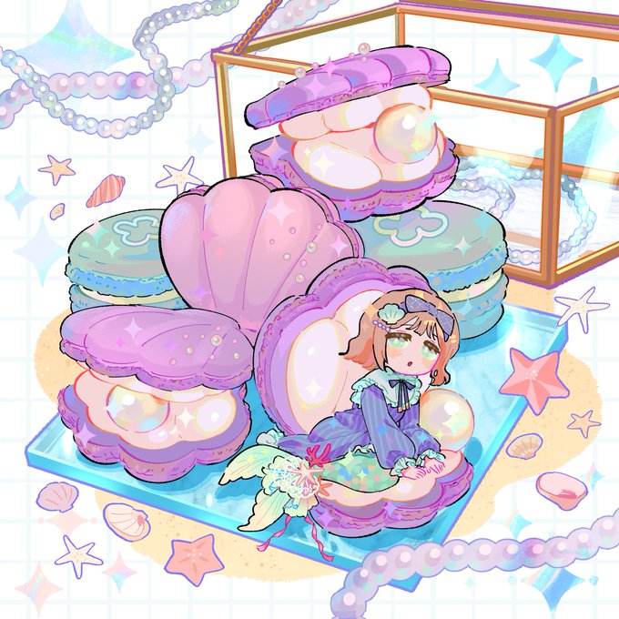 「pearl (gemstone)」 illustration images(Latest｜RT&Fav:50)