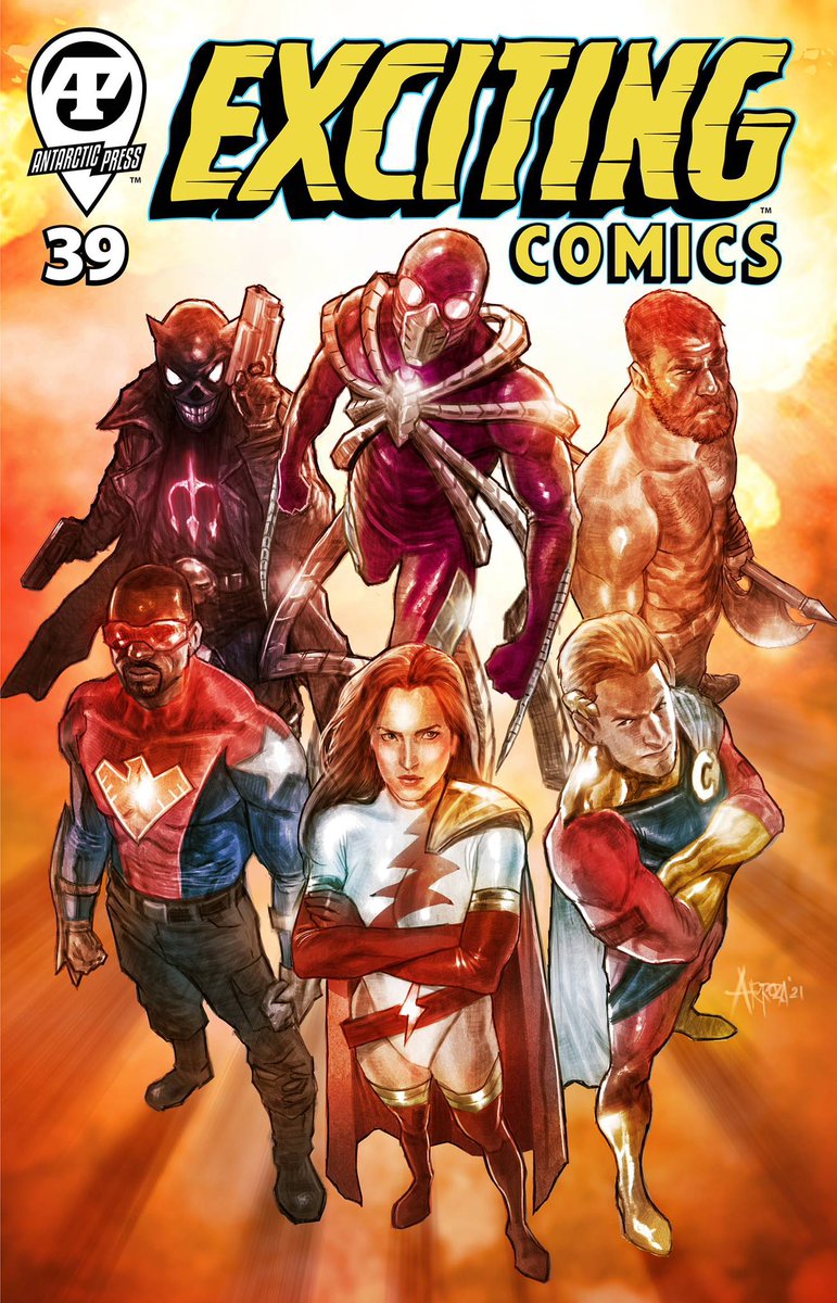 CarlosFRaphael's tweet photo. https://t.co/4IGcpknSrO - Exciting Comics #38
https://t.co/gh2FXBreQ1 - Exciting Comics #39
ORDER NOW!!
#TheNewRemarkables
#AntarcticPress
#EXCITINGCOMICS https://t.co/aWcwNHWsb8