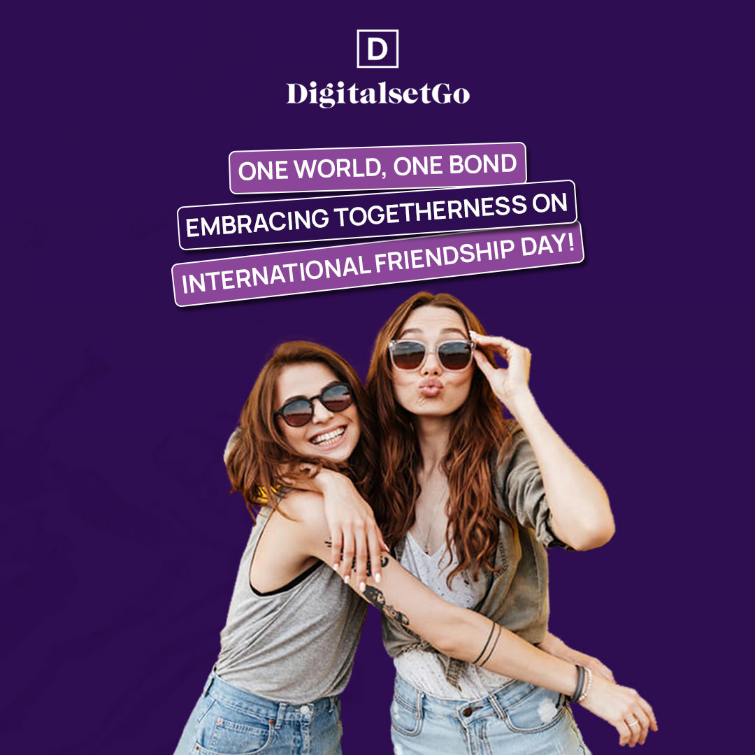 DigitalSetGo's tweet image. Happy International Friendship Day! At DigitalsetGo, we value the power of friendship in both business and life. Let&apos;s build meaningful connections together. 

📱 +971 54 558 0042
Visit our 🌐 digitalsetgo.com

#internationalfriendshipday  #uaebusiness #digitalsetgo