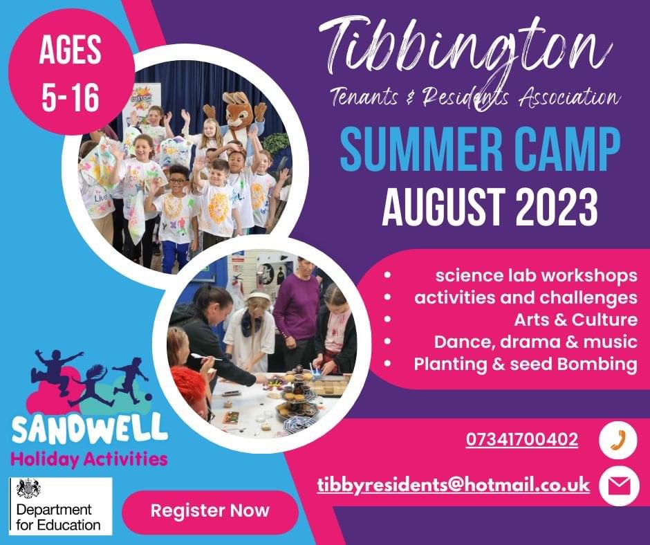 Sandwell Holiday Activities tweet media