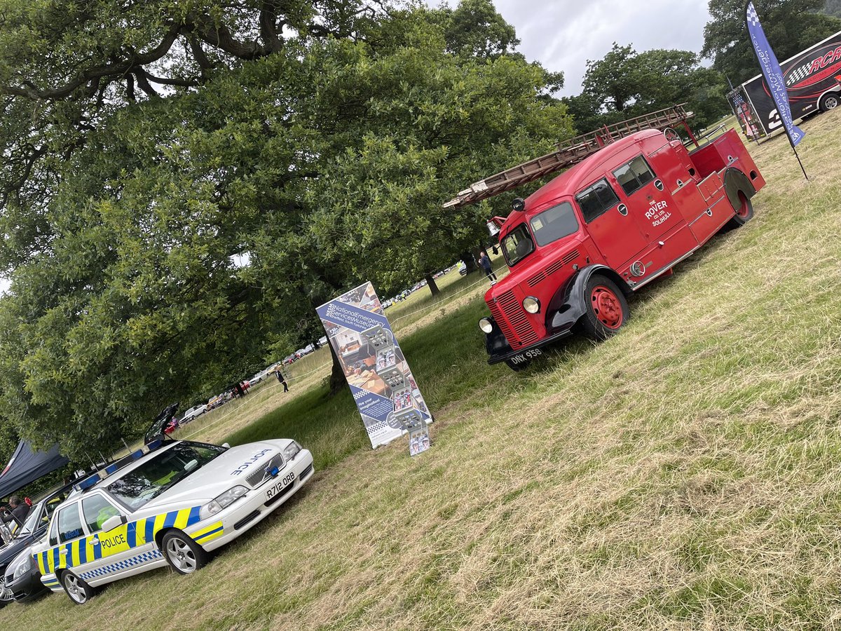 NESMUSEUM's tweet photo. Keeping our fingers crossed the rain stays away as #TeamNESM are out at #Chatsworth today for the Great British Motor Show ๐๐ https://t.co/jtvjdzDeAh