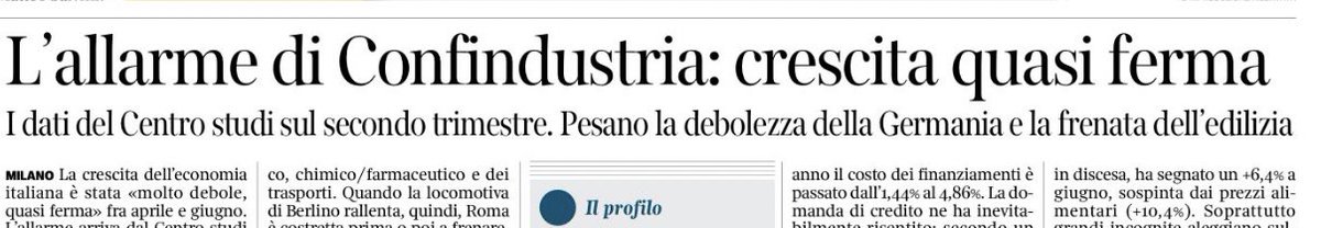 FranFerrante's tweet photo. Accidenti! Che sorpresa!
Esaurito effetto del #Superbonus che da solo garantiva 1 o 2 punti di #Pil, la crescita si ferma.
Ma pensa!
Forse era il caso di aggiustare quello che non andava piuttosto che abrogarlo? #vocineldeserto https://t.co/hFTXSlawjn