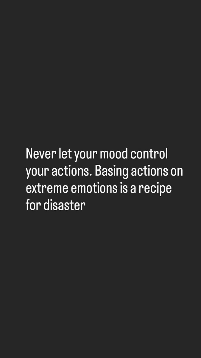 Our moods are fleeting, let them pass before you take action.
instagram.com/p/CvUNw89tRNx/…
