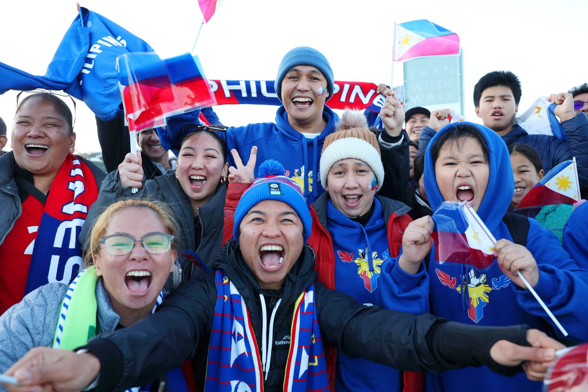 FIFAcom's tweet photo. A maiden @FIFAWWC to remember for @PilipinasWNFT.

Their journey at the tournament may be over, but memories were made as they won a @FIFAWWC game for the first time in their history. https://t.co/yyDjkA5qf4