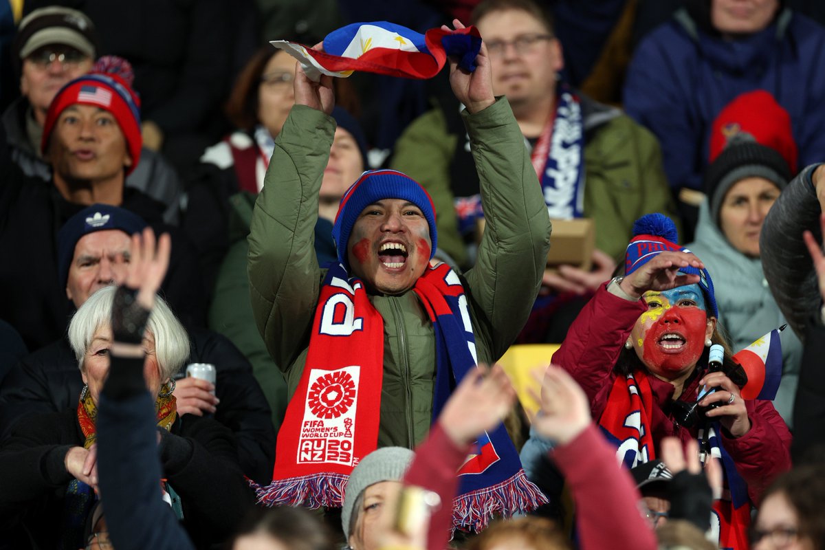 FIFAcom's tweet photo. A maiden @FIFAWWC to remember for @PilipinasWNFT.

Their journey at the tournament may be over, but memories were made as they won a @FIFAWWC game for the first time in their history. https://t.co/yyDjkA5qf4