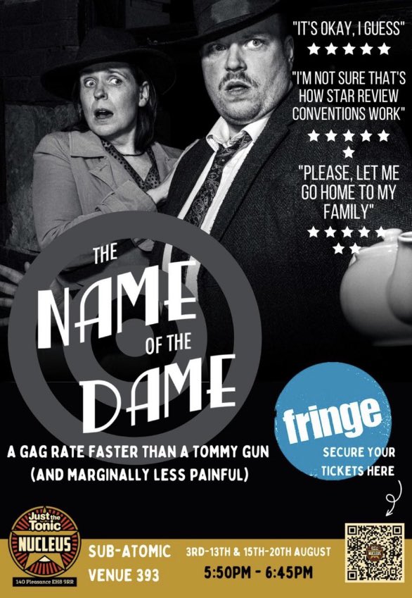 Saw this last night at <a href="/Alphabetti/">Alphabetti Theatre</a> and loved every second - <a href="/RealAdamPerrott/">I Adam at hello</a>’s comedy is infectious (don’t worry: symptoms only last an hour!)

Congratulations to <a href="/SugarPunchuk/">Sugar Punch</a> on such a quick-witted and gloriously silly show!

If you’re at the <a href="/edfringe/">Edinburgh Festival Fringe</a> this year, go see it!