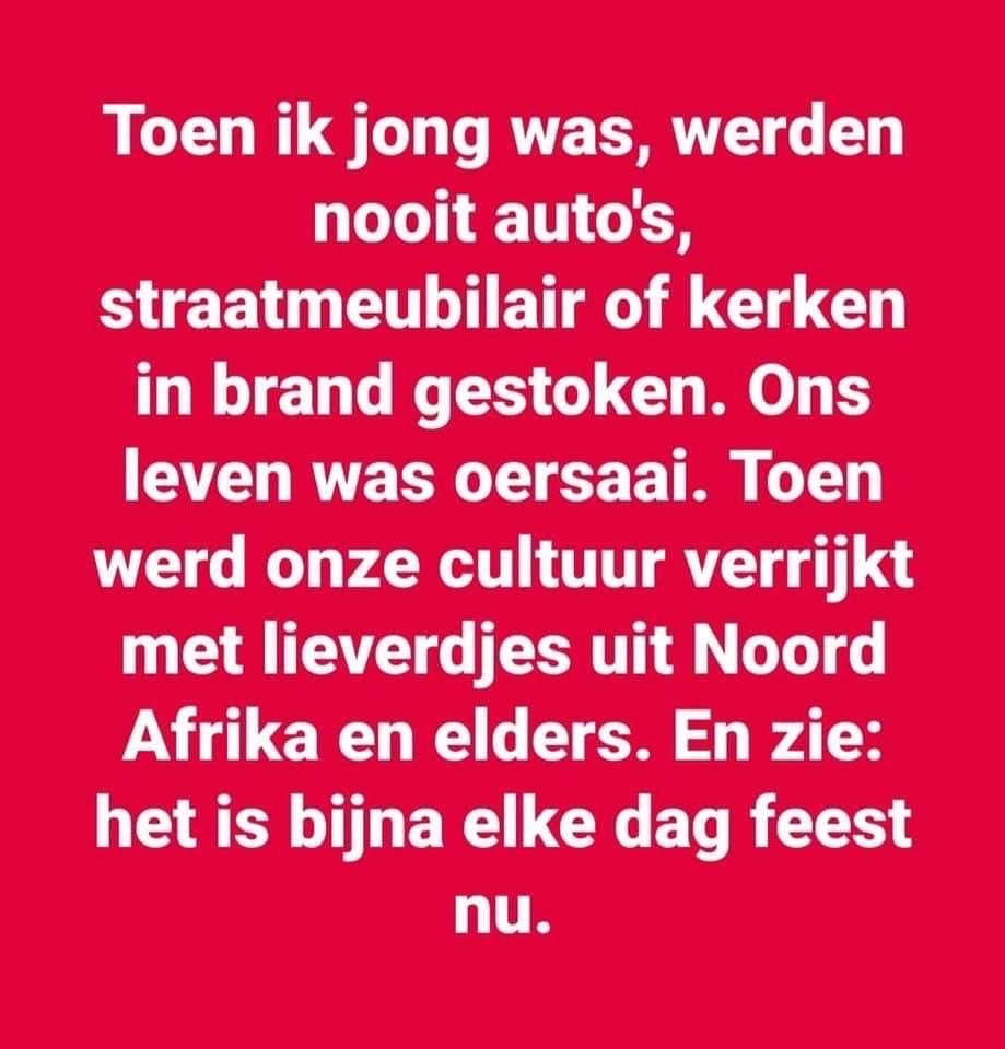 En WAT voor een feest..