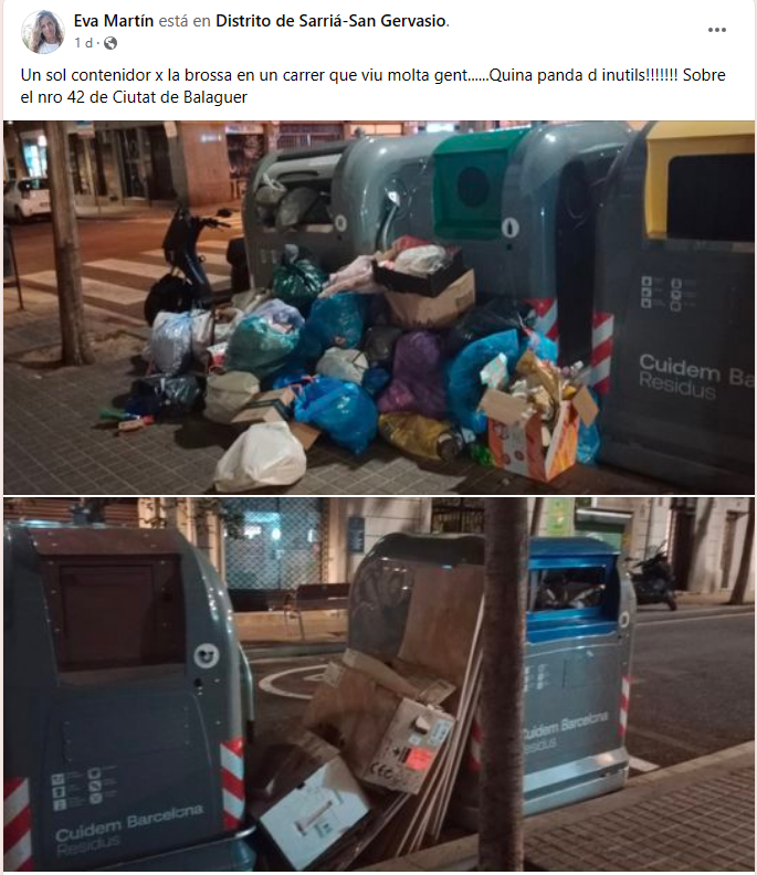 OnVasBarcelona's tweet photo. Tot segueix igual o pitjor a Can Collboni/Colau https://t.co/UCaJWRhTwk