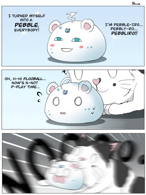 psa to any cat owners making their #pebblesona