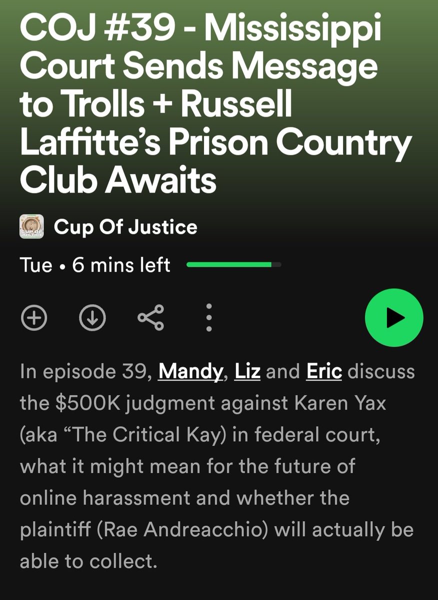 10⭐️
Loads of info about how to FIGHT BACK/pursue civilly for defamation against youtube grifters AND ways to collect from unethical creators w little to no assets🔥
#KielyRodni
#HarmonyMontgomery 
#KayleeJones #MichaelVaughan #StephenSmith #Idaho4 #GannonStauch 
#RaeAndreacchio